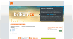 Desktop Screenshot of brikon.co